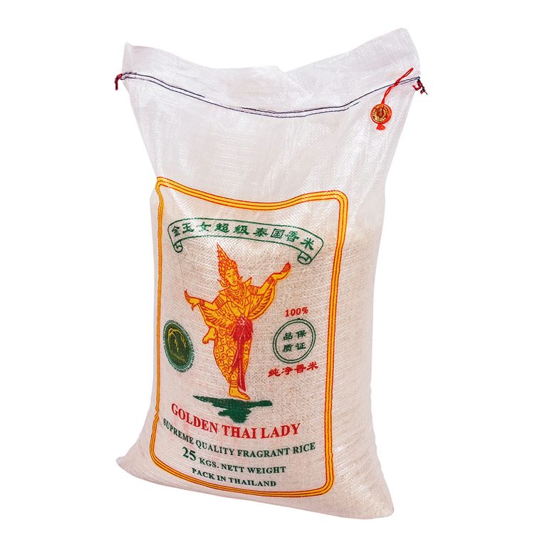 Golden Thai Lady Hom Mali Rice 25kg – PAR SINGAPORE